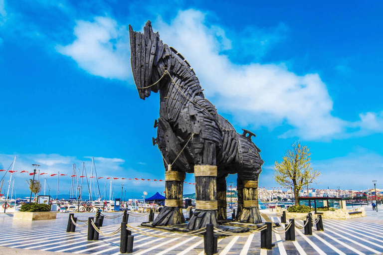 Troy Turkey - Trojan horse in Canakkale Turkey