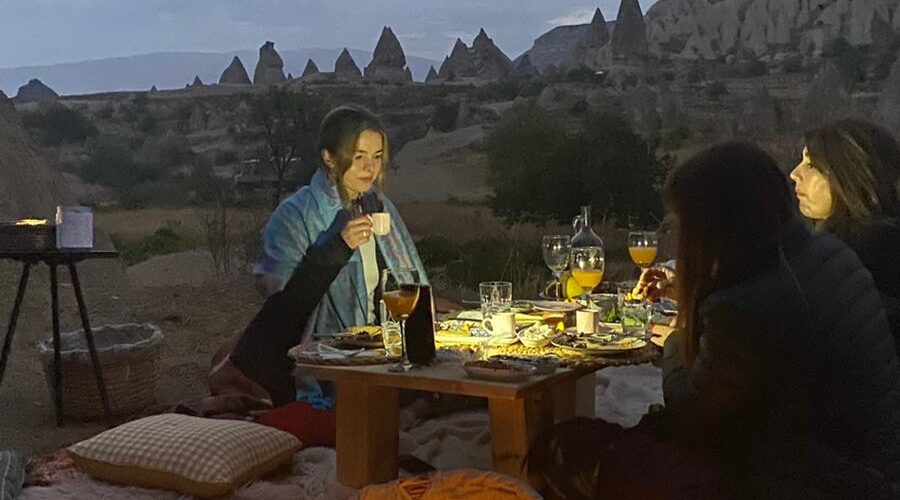 Romantic Cappadocia Dinner at Sundown