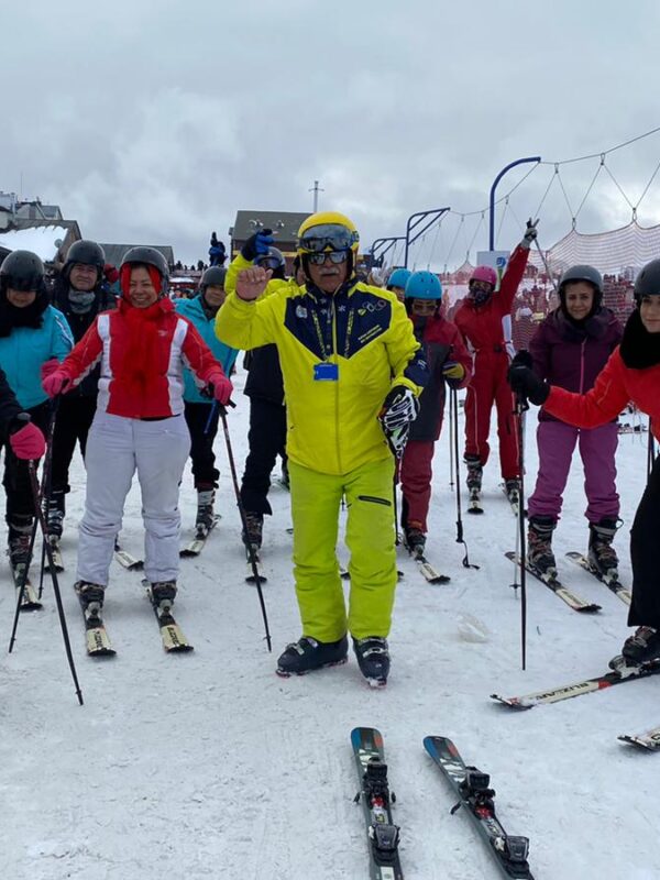 skiing tour at Erciyes ski center